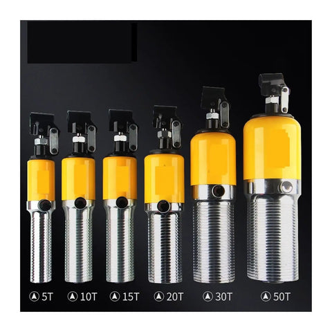 Heavy Duty 3 Jaw Hydraulic Gear Puller Set Built Tough For Dragging Off Worn Bearings And Yanking Stuck Seized Cylinders Up To 20 Ton Capacity Rock Solid Shop Rig showing various ton capacities from 5T to 50T.