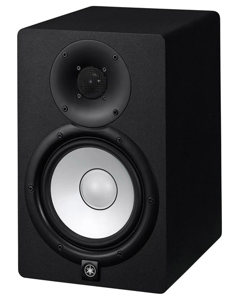 8-Inch Powered Studio Monitor Pair Bi-Amp 120W Total Output, 75W Low End And 45W High End, 38Hz To 30kHz Frequency Response, Black Finish