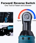Cordless Electric Ratchet Wrench Kit Three Eighths Inch 400 RPM 12V Power Ratchet Driver With forward/reverse switch detail