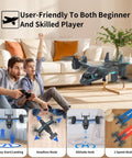 Military RC Helicopter With Live Camera For Adults 14 Plus One Key Takeoff And Landing with dual camera modes displayed