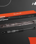 Front Trunk Support Struts Gas Lift Shock Absorbers Pair For Porsche 911 997 987 Boxster Cayman Coupe Convertible Targa 1998 Through 2013 Lock In Stay Solid Ditch The Sag Straight Bolt On Upgrade in packaging with details