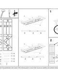 Assembly instructions for Unfinished 30 Inch By 84 Inch Wood Bi Fold Barn Door for DIY Install with Sliding Hardware Kit Made from Knotty Pine.