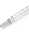 Three Eighths Inch Drive Swivel 14mm Spark Plug Socket With Flexible Head, Thin Wall Design, And Plug Retainer, Chrome Moly Steel
