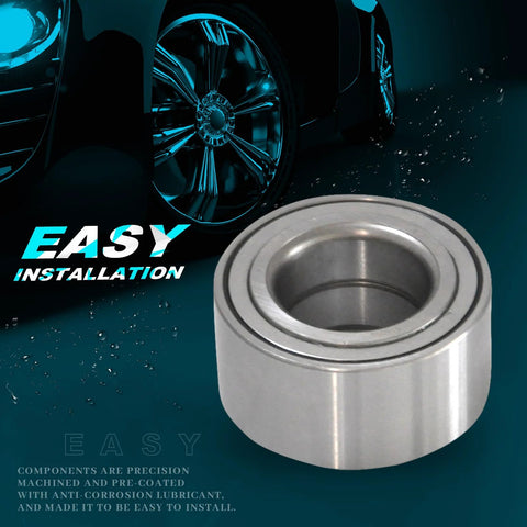 Beefed-Up Front Wheel Bearing 510050-A Fits Honda Accord 98-02 Civic 04-05 CR-V 97-04 Element, shown standalone, metallic finish