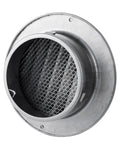8 Inch Stainless Steel Wall Vent Cover with Round Exhaust Grille for Ventilation Outlet and Dryer Hood External Extractor
