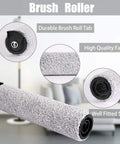 Replacement Brush Roller And Vacuum Filter Kit For iFloor 3 And iFloor One S3, features close-up of durable brush roller tab.