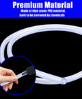 Downstream Soap Injector Siphon Hose With Filter For Pressure Washers, 10 Feet, 2 Filters, PVC Construction, corrosion resistant