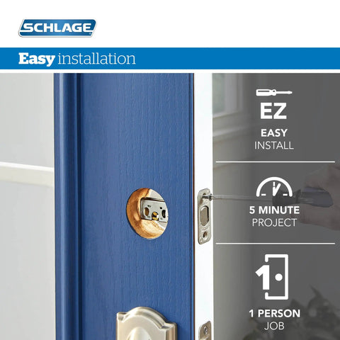 Super Secure Bright Brass Georgian Keyed Entry Knob With Matching Single Cylinder Deadbolt Combo Set Keyed Alike Grade One Home Security Easy Peasy Install Dual Option Latch Universal Fit