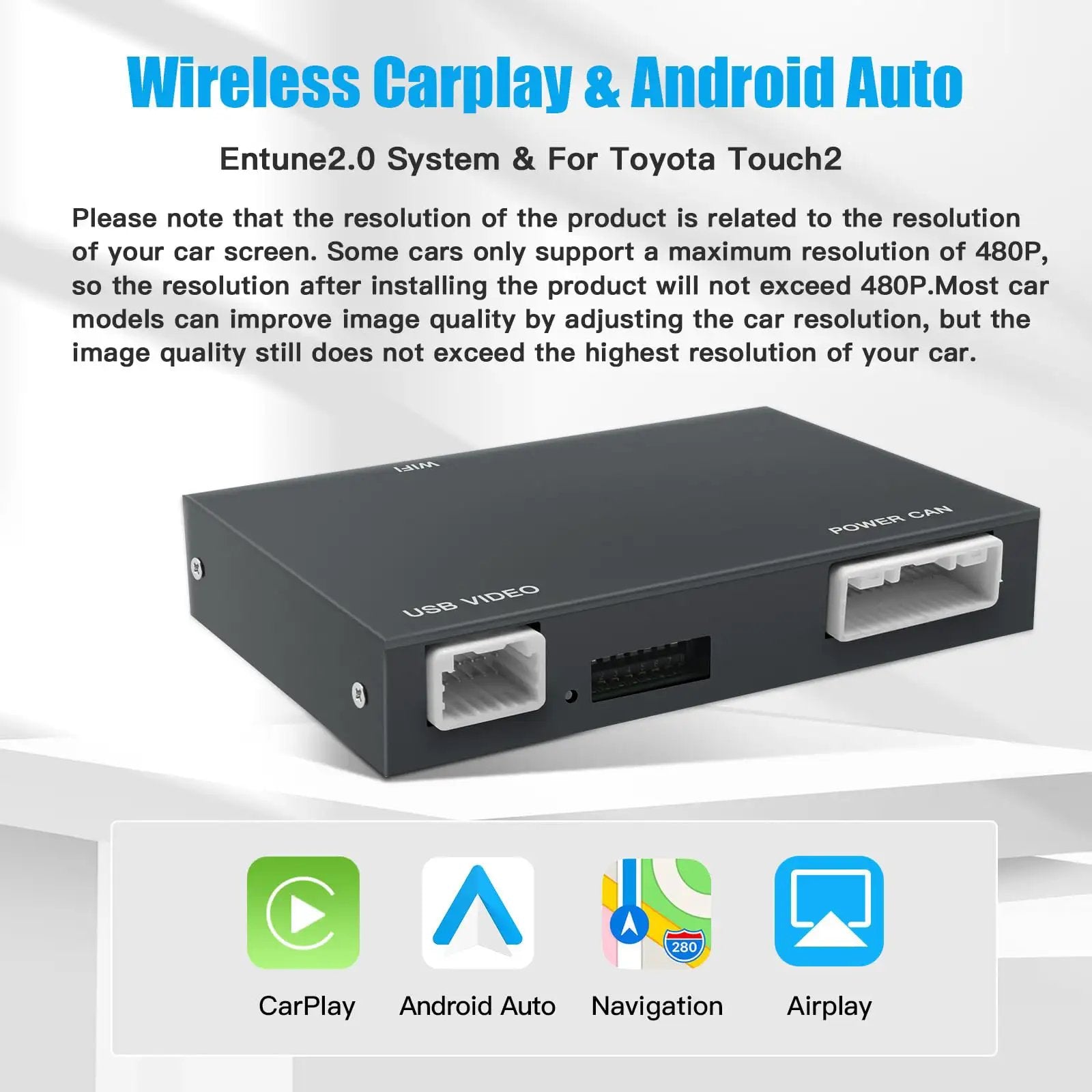 Toyota Wireless CarPlay & Android Adapter Upgrade ✓