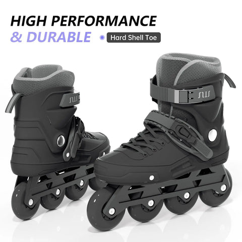 Pro Grade High Performance Inline Skates For Adults And Teens Versatile Speed Skating For Men And Women With ABEC 11 Bearings