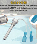 All In One Pool Heater Repair Kit With Stack Flue Sensor Thermistor And High Limit Switch For Pentair Sta Rite MasterTemp Max E Therm SR200 SR333 SR400 Pool And Spa Heaters, metal sensor