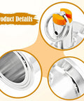 Stainless Steel Pressure Relief Valve Tube With Quick Release Clamp Fitting 1.5 Inch 50.5mm Flange Durable DIY Accessory
