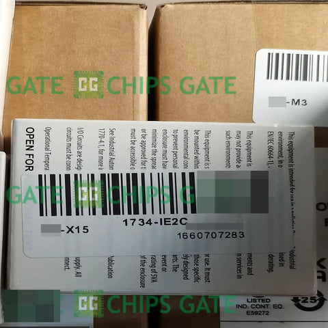 New 1734-IE2C PLC Input Module packaging for shipboard automation, marine control systems, and industrial gear