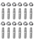 Garage Grade 12 Pair Exhaust Manifold Stud And Heavy Duty Nut Bolt Kit Upgrade M10 X 48mm stainless steel fasteners set