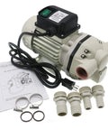 High Flow Diaphragm Irrigation Water Pump With Self Priming 10.6 GPM At 115V 23 PSI 350W Lift 11 Meters White Electric Pump Kit