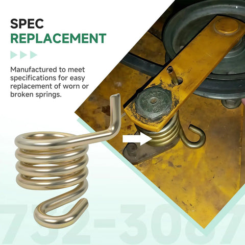 Beefy Torsion Spring Replacement For Cub Cadet Z Force GTX Tank Lawn Mowers Fits 42 44 48 50 54 60 Inch Decks Models 2550 2544