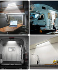 12V LED Interior Light Bar For Trailers And RVs, Ultra Bright 168 LEDs, illuminating trailers, RVs, and kitchen areas