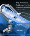 Top Tier N42 Neodymium Magnetic Lifter With Safety Tilt Block For Hoist And Heavy Steel Plates Rated At Six Thousand Six Hundred Pounds close-up of neodymium magnet detail.