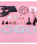 Carburetor Repair Kit For Honda GX110 GX120 GX140 GX160 And Lifan 168 Power Equipment Parts Plug And Play Replacement Set For Durable Performance Smooth Starts Reliable Engine Run Long Lasting with gaskets and jets