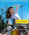 3 Axis Smartphone Gimbal Stabilizer Foldable Handheld For iPhone And Android Focus Wheel Face Tracking Feature