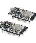 Two Pack ESP32 Dev Boards With CP2102 USB C Interface, WiFi And Bluetooth, Dual Core IoT Module For Smart Home Projects