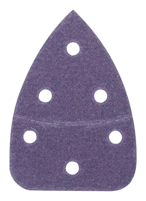 Top Shelf Heavy Duty Detail Sanding Sheets 80 Grit 5 Pack ultra durable purple abrasive paper for detail sanders.