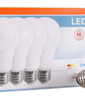 Led Light Bulbs 4 Pack 100W Equivalent A19 14W Frosted Finish 1500 Lumens Bright White energy saving home lighting