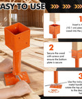 Heavy Duty Screw Jack Posts Level Floors Like A Boss With Rock Solid 24000 Lb Capacity Adjustable 4X4 House Foundation Supports in use.