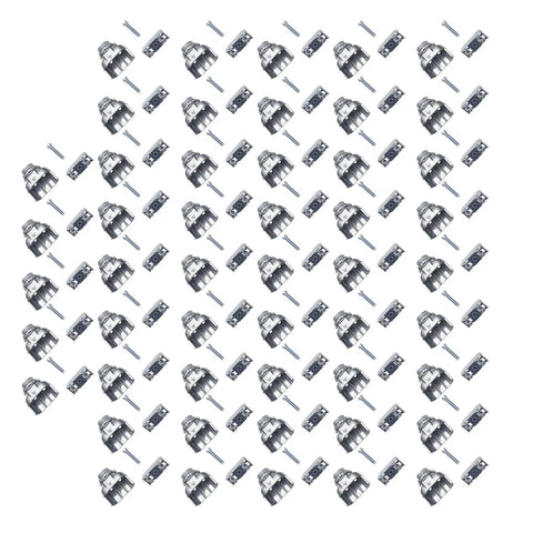 Heavy Duty 50 Pack 3 8 Inch Duplex Wire Connector 90 Degree Sweep Elbow Compatible With Ac Mc Nm Electrical Cables, zinc alloy elbows and fittings layout.