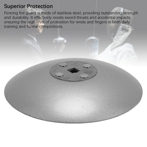Lightweight Stainless Steel Fencing Hand Guard For Foil And Epee Training With Impact Proof Protection And Easy Replacement Part