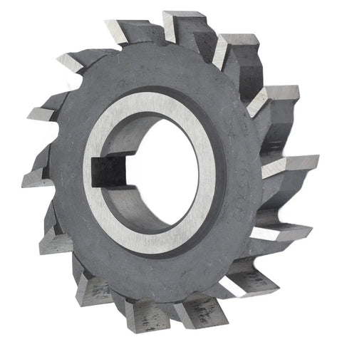 Straight Tooth Involute Gear Cutter For Milling Machine High Speed Steel Disk Shaped Angle Gear Mill Cutter, burr-free edges visible