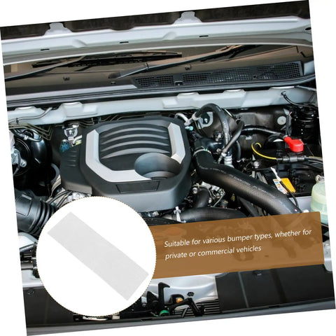 12-Piece Automotive Bumper Repair Mesh Kit For Thermoplastic Fixes shown with car engine, stainless steel mesh for bumper repairs