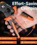 2100Pcs Ferrule Crimping Tool Kit With Storage Case, Must-Have Self-Adjusting Ratchet Pliers for durable crimp connections