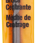 Front view of DEWALT centering drill bit DW5907 in orange packaging