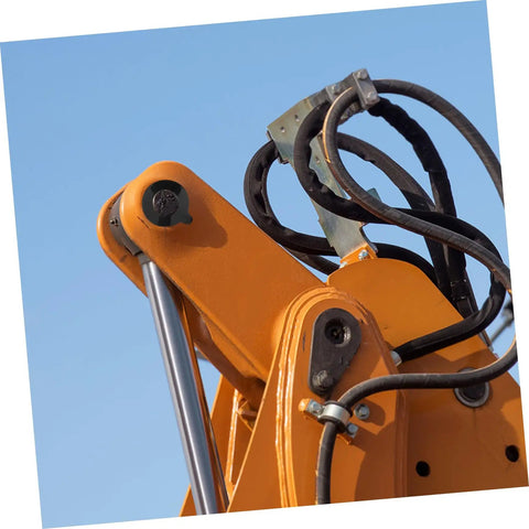 Heavy Duty Excavator Pin Shim Kit Beefed Up With Round Rubber Washers For Boom Bushing Replacement Extend Equipment Life Durable Machinery Pin Shims Easy Installation Fits Excavator Buckets And Boom Pads on excavator boom joint