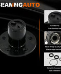Manual Free Wheel Locking Hubs Replacement Kit For 1983 To 1997 Ford Ranger Explorer Navajo Mazda B2300 B3000 B4000 Two Piece OE Style Upgraded Drivetrain Components image displaying hub close-up and parts layout.