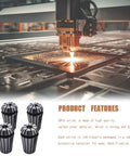 ER16 Spring Collet Set 1/32 To 3/8 Inch Carbon Steel For CNC Workholding Engraving And Milling Lathe Tools 12 Pack With Rock Solid Grip And Quick Clamp next to CNC machine