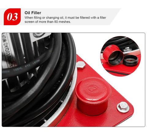 Heavy Hitter Electric Hydraulic Pump Station 70Mpa 220V Two Stage Pressure Motor For Cutting Piercing Bending Lifting Compact Industrial Worksite Tool No Sweat Operation