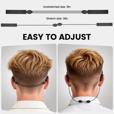 3 Pack Adjustable Eyeglasses Straps For Men Women And Kids No Tail Sunglasses Strap Eye Glasses Holder Around The Neck Sports 14 Inch