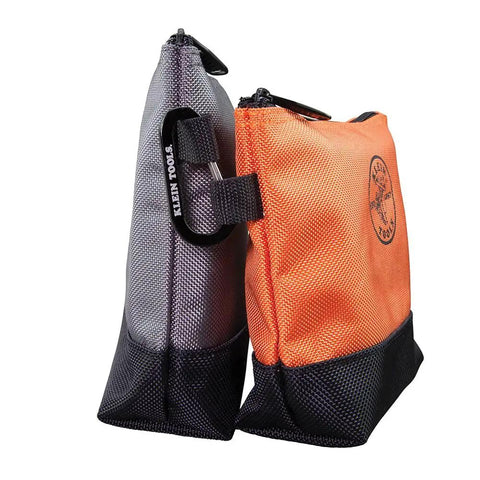 Utility Tool Bag Set With Stand Up Zipper Pouches Pro Grade Built Tough 1680D Ballistic Weave Reinforced Bottoms Easy Access