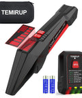 Two Part Circuit Breaker Finder Kit With Lcd Screen And Gfci Outlet Tester includes handheld reader, GFCI tester, and batteries.
