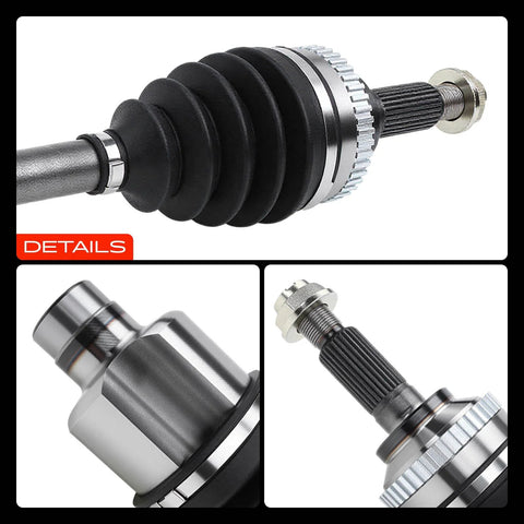 Front Right Passenger Side CV Axle Shaft Assembly For Ford Escape 2001-2012, Mazda Tribute 2001-2009, Mercury Mariner 2005-2011