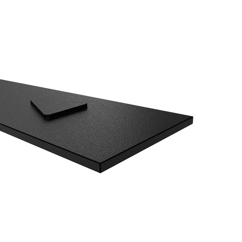 Level Up Your Garage With These Badass Magnetic Door Hardware Sets Featuring Four Classic Faux Hinges And Two Sleek Handles Heavy Duty Magnets Grip Steel Like Glue Weather Ready Zero Assembly Required black textured panel with magnetic attachment