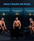 People using Two Pack Weighted Cordless Battle Ropes With Adjustable Resistance And Ropeless Design for workouts.