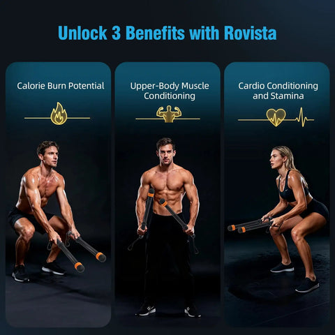 People using Two Pack Weighted Cordless Battle Ropes With Adjustable Resistance And Ropeless Design for workouts.