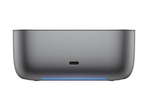 Premium Thunderbolt 4 Ultra Docking Station With 180W Power Delivery for laptops, showing rear view with USB-C port.