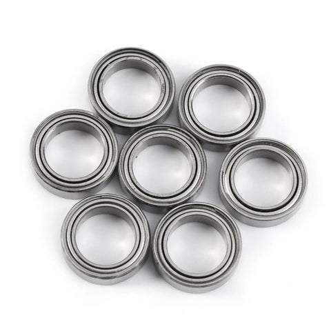 10-Pack Thin Section Double Shielded Ball Bearings Crafted From Premium Steel Built Tough For Tight Squeezes And Keeping Things Smooth With Zero Wobble Daily