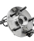 Pair Front Wheel Bearing Hubs Assembly For Dodge Ram 1500 2002-2005 With ABS 5-Lug showing hub with attached ABS sensor