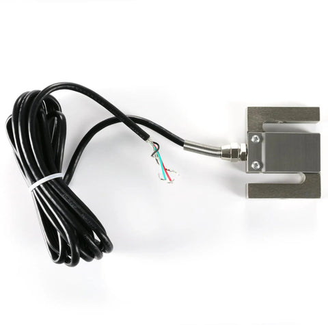 Beefy S Type Load Cell For Tension And Compression With 3m Cable Scale Sensor 5kg To 5t Range IP65 IP66 Waterproof High Precision 2.0 mV per V 0.2 percent Accuracy Industrial Grade Force Weight Sensor For Scales, metal body with cable