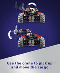 Technic Surface Space Loader LT78 Building Set For Kids 8 And Up A Dope Space Vehicle With Crane In Action Mode